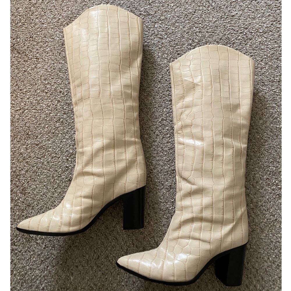 Schutz Analeah Croc Boots